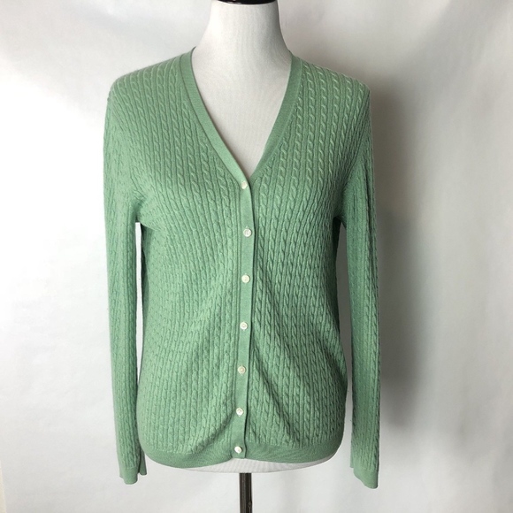 brooks brothers cashmere cardigan